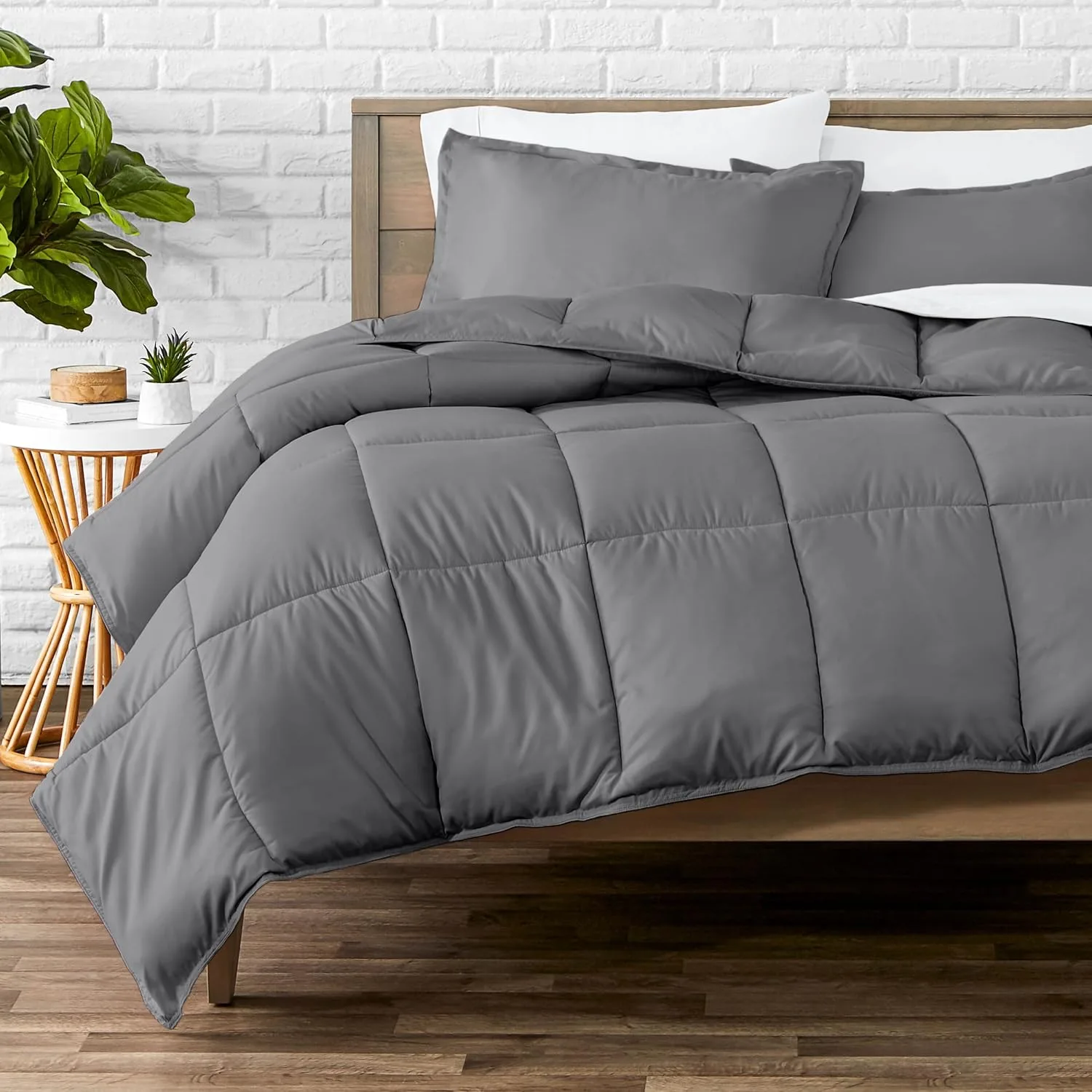 Bare Home Comforter Set - Queen Size