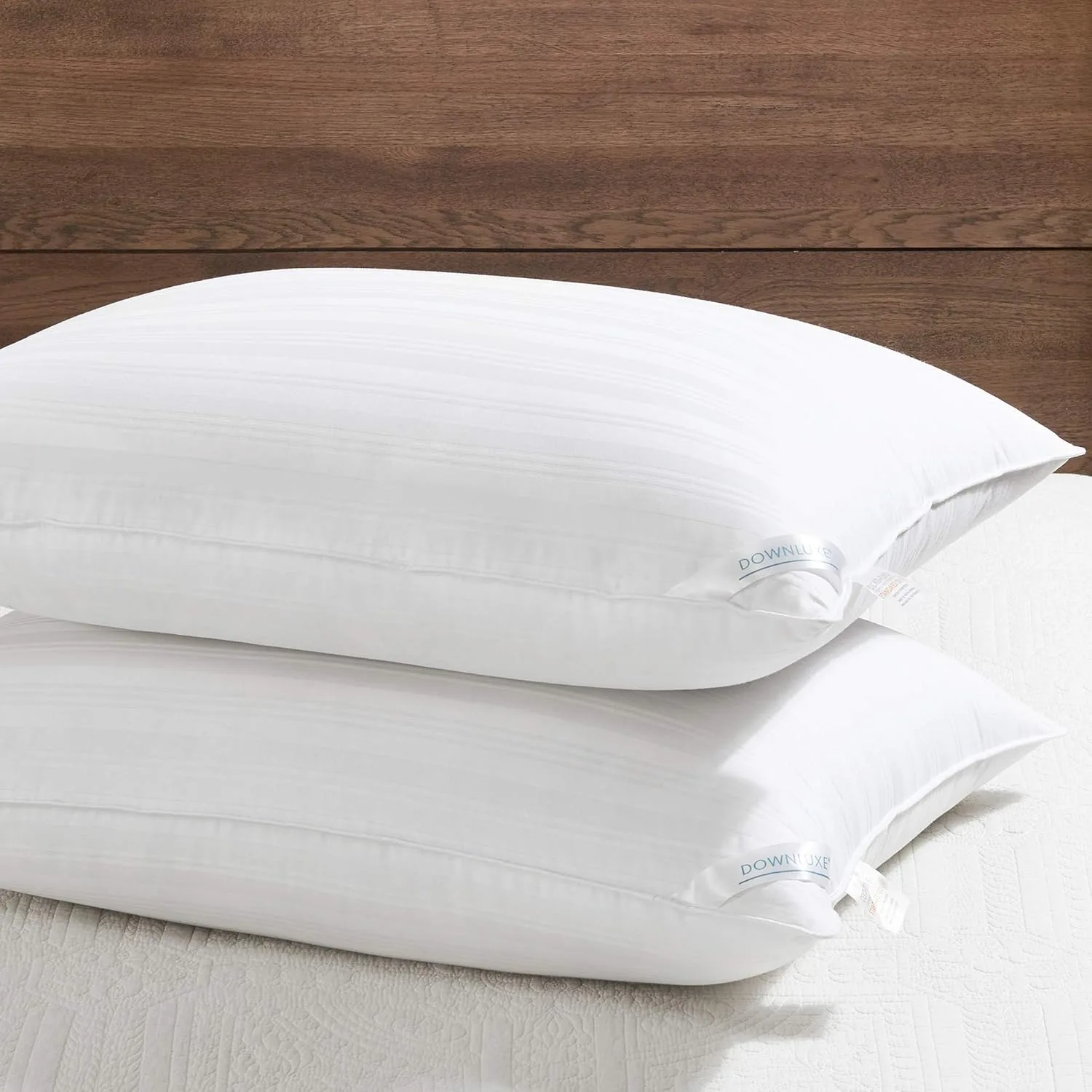 downluxe Down Alternative Pillows Standard Size Set of 2