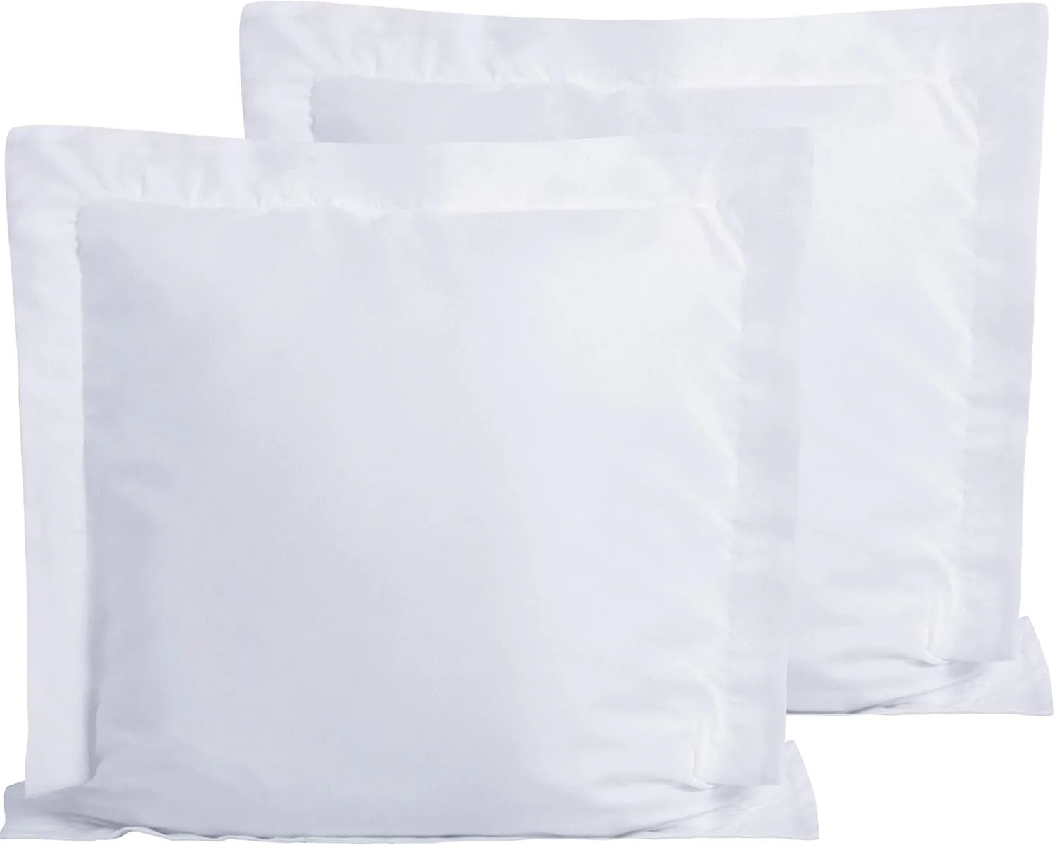 Flxxie Microfiber European Pillow Shams Set of 2