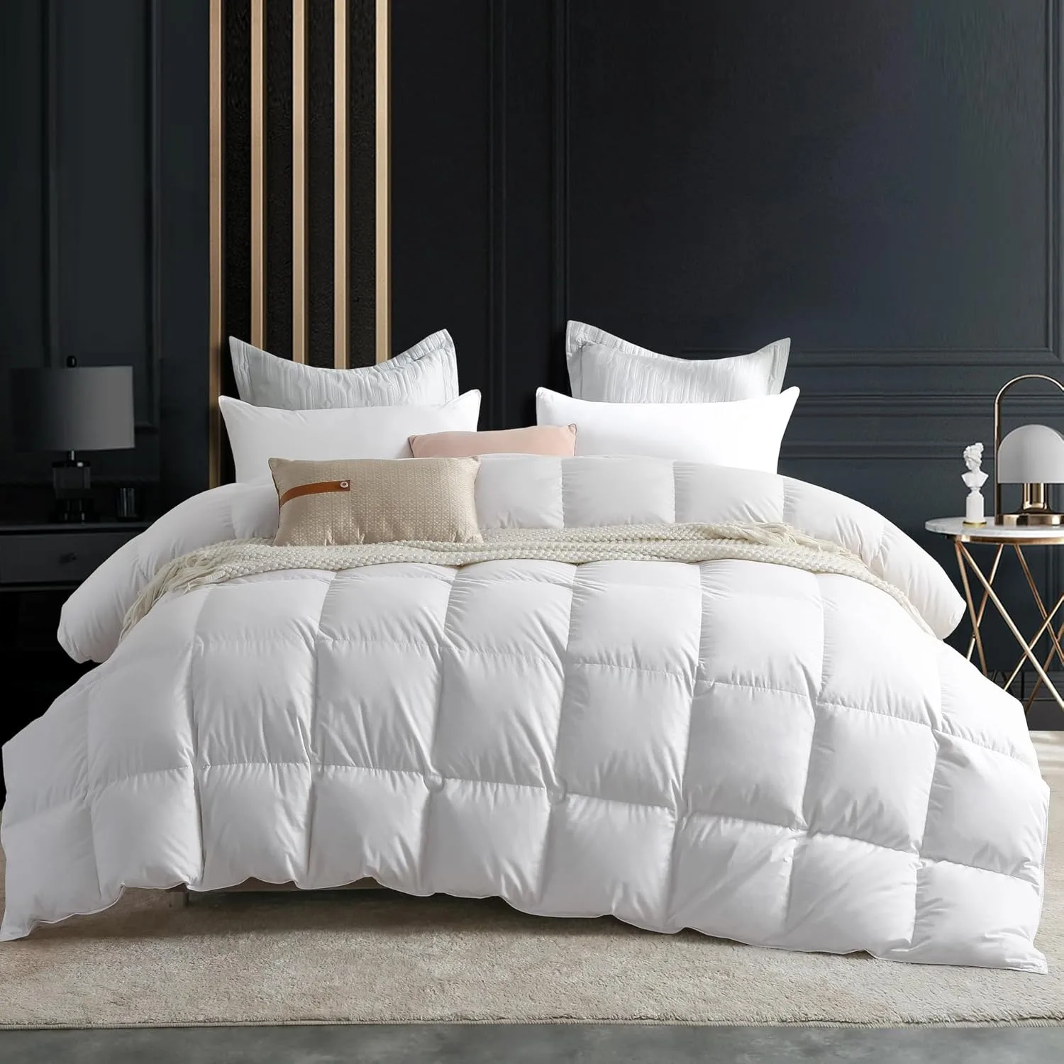 C&W Goose Down Comforter Super King Size