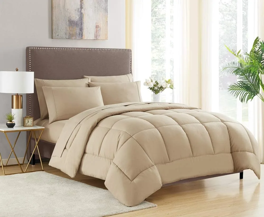 Sweet Home Collection Down Alternative Comforter All Season Warmth Luxurious Plush Loft Microfiber