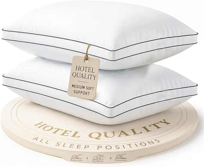 Lane Linen King Size Pillows Set of 2