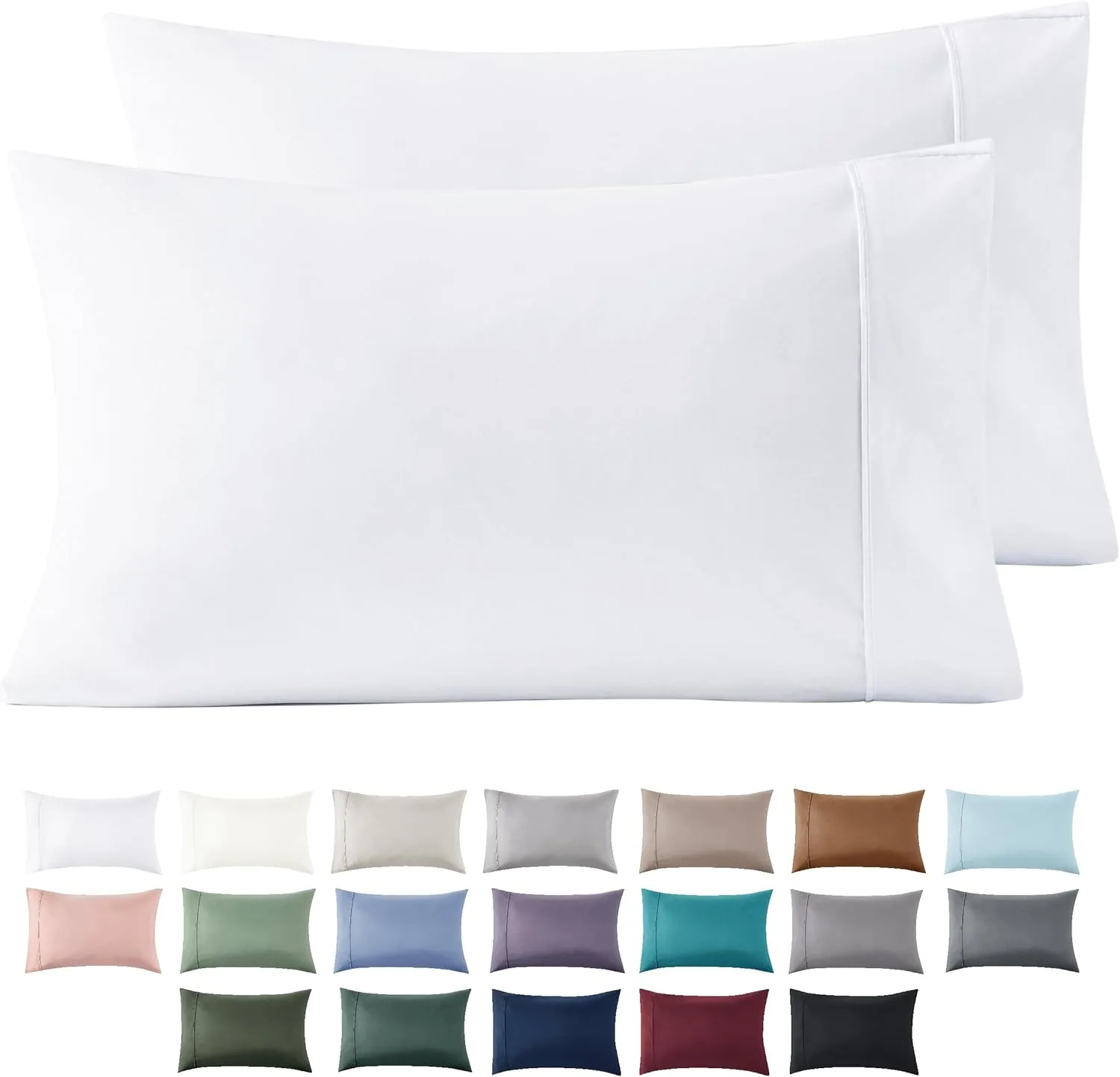 Bedsure King Size Pillow Cases Set of 2