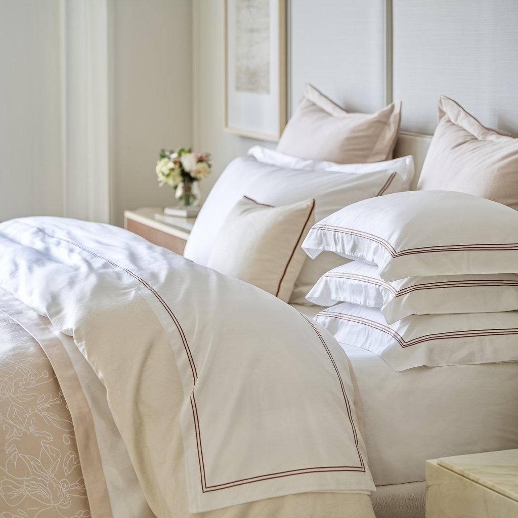 softness and richness of hotel collection bedding